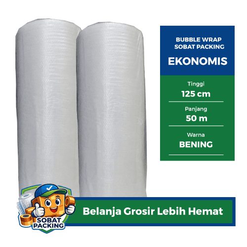 Bubble Wrap Ekonomis Bening