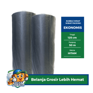 Bubble Wrap Ekonomis Hitam