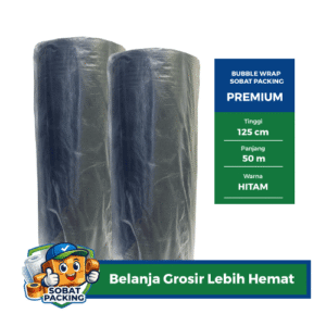 Bubble Wrap Premium Hitam